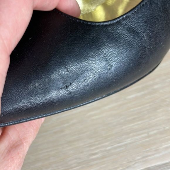 PANCALDI Italian supple black pumps size 8.5 AA - Picture 8 of 8